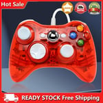 USB Wired Gaming Controller Joypad Gamepad for Microsoft Xbox 360 (Red)