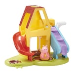 Peppa Pig Weebles Wind & Wobble Playhouse, First Peppa Pig , preschool toy, imaginative play, gift for 18 months+