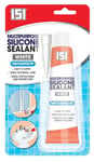 White Silicone 151 Sealant Kitchen Bathroom Shower Waterproof 70g Tube