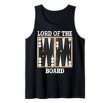 Lord of the Board board game for backgammon fans Tank Top