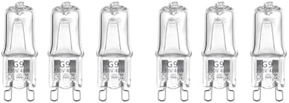 MSC 3 x 40w G9 Halogen Oven Bulbs Suitable for Oven, Salt Lamp, Lava Lamp, g9 Bulb. Dimmable and Compatible Oven Light Bulbs for Zanussi, AEG, Stoves Cooker Bulb etc Warm White 230V (3000k 3 pc 40w)