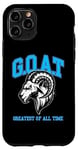 iPhone 11 Pro G.O.A.T. Shirt, Goat shirt, greatest of all time, retro rap Case