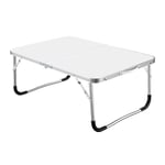 WYJW Table Pliante Bureau d'ordinateur Bureau d'ordinateur Portable en Alliage d'aluminium Support de Table Pliante Portable, Support d'ordinateur Portable, Plateau de lit, Bureau d'ordinateur po