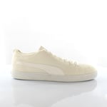 Puma Basket EvoKnit 3D Mens Off White Trainers - Cream Textile - Size UK 11