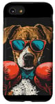 Coque pour iPhone SE (2020) / 7 / 8 Événement de combat amusant avec ce costume de chien de boxe amusant