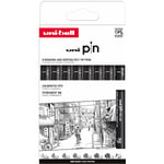 Fineliners Pin 200 Classic - 011 8-pack Uni-Ball