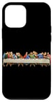 Coque pour iPhone 12 mini La Cène (L'Ultima Cena) de Leonardo da Vinci