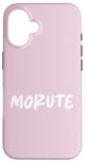 Coque pour iPhone 16 Morute Aesthetic Poupée effrayante + mignon Horreur Goth Carquois