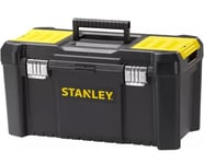 Stanley STST1-75521 Essential 19 Toolbox with Metal Latches Black/Yellow