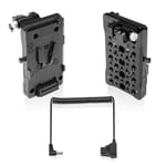 SHAPE V-mount pivoting battery plate for Canon C70