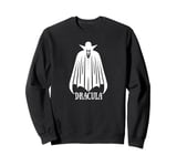 Dracula - Bram Stoker Vampire Halloween Silhouette Sweatshirt