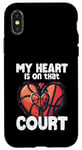 Coque pour iPhone X/XS Game Day Basketball Mom