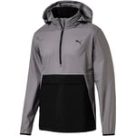 Puma Golf Retro Mens Grey Anorak Jacket - Size Medium