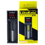 veitoKala Lii-500 PD4 PL4 402 202 l's ltChargeur de batterie pour 18650 26650 21700 AA AAA 3.7V/3.2V/1.2V Lithium Nilaissée batterie - Type Lii-S1 Charger