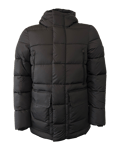 Cliff Hooded Coat D40818 M Black/Ginger Lining (XXL)