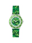 Peers Hardy - Minecraft Creeper Green Printed Strap Quartz - Ur