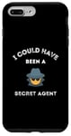 Coque pour iPhone 7 Plus/8 Plus Spy Secret Agent Movie Books Fan Reader Dad Père Mom