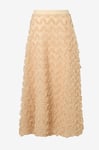 Ida Sjöstedt - Maxikjol 353 Carmen Skirt - Beige