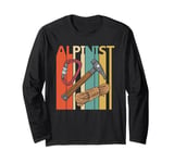 Vintage Alpinist T-Shirt - Alpinism Shirt Gift Long Sleeve T-Shirt