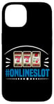 Coque pour iPhone 14 Jeu de hasard en ligne Jackpot Fun