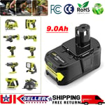 18V 9.0AH For Ryobi P108 One Plus Lithium Battery RB18L50 RB18L40 High Capacity