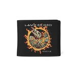 Rocksax Lamb of God Wallet - Omens - 13cm x 12cm x 2cm - Officially Liecensed Merchandise