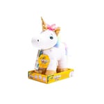 CRAYOLA - Colour Me Plush, Peluche à colorier avec 3 feutres, Sujet Licorne, activité créative et Cadeau pour Enfants, à partir de 3 Ans, 4026316