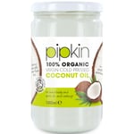 1 Litre Pipkin Organic Raw Virgin Coconut Oil for Cooking Hair Skin 1000ml