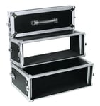 ROADINGER Double CD Player Case Tour Pro 3U black, Roadinger Dubbel CD-spelare case Tour Pro 3U svart