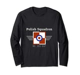 Polish Squadron 303 RAF Poles in Battle of Britain WW2 Tees Long Sleeve T-Shirt