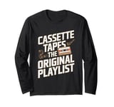 Cassette Tapes The Original Playlist Cassette Tape Long Sleeve T-Shirt