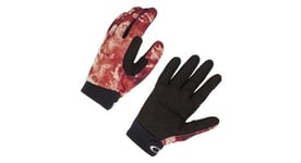 Gants longs vtt oakley seeker rouge