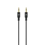 W Wonder Full Power - Cable 3.5mm Jack Audio - 1m - Noir