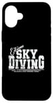 Coque pour iPhone 16 Plus Parachutisme extrême Sky Diving