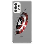 ERT GROUP Coque de téléphone Portable pour Samsung A33 5G Original et sous Licence Officielle Marvel Motif Captain America 023 Parfaitement adapté à la Forme du téléphone Portable, Coque en TPU