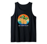 St Patricks Day Capybara Dont Worry Be Capy Tank Top