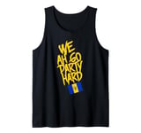 We Ah Go Party Hard Barbados Soca Warrior Caribbean Tank Top