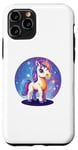 iPhone 11 Pro Cute Cosmic Pony In Starry Sky Fantasy Art Case