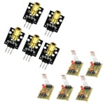 Keyoung - 10PCS KY-008 650nm 5V Capteur Laser Module pour Arduino