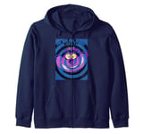 Disney Alice in Wonderland Cheshire Cat Swirl Logo Sweat à Capuche