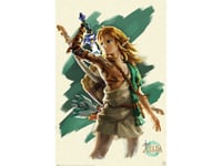 Poster - The Legend of Zelda - Tears of the Kingdom Link Unleashed - 61 x 91 cm