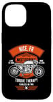 Coque pour iPhone 14 Nice France Rétro Moto Design