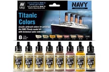 Vallejo Paint Set : Titanic Colors