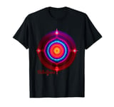 Graphic Novelty Sacred Geometry Circle Design T-Shirt