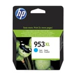 HP 953XL, cyan Ink Cartridge f6u16ae