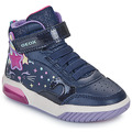 Baskets montantes enfant Geox  J INEK GIRL