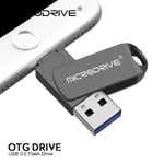 USB Drive for iPhones OTG 2 in 1 Flash Drive Pen Drive Memory Stick for iPads