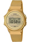 Casio Classic A171WEMG-9AEF - Guldfarvet digital dameur herreur