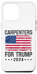 Coque pour iPhone 14 Pro Max Charpentiers pour Trump 2024