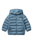 Benetton Kids' Eco Feather Padded Jacket, Air Force Blue